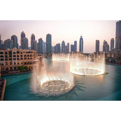 Поющие фонтаны в Дубае: как добраться, обзор